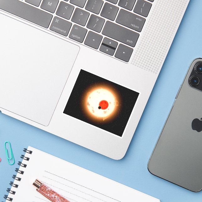 The Kepler-16 System. Sticker (Laptop w/ iPhone)