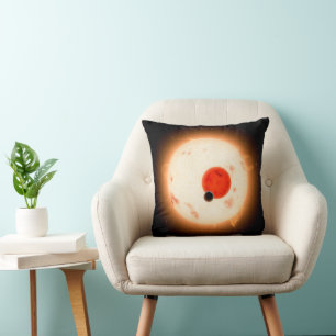 The Kepler-16 System. Throw Pillow