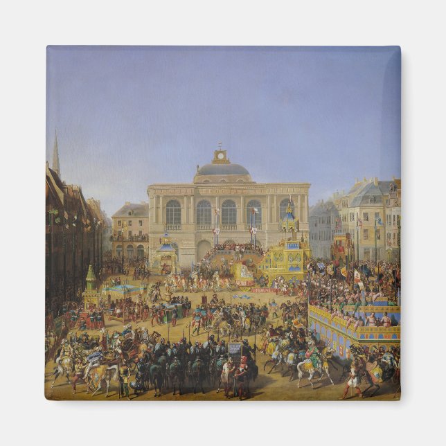 The Kermesse at Saint-Omer in 1846 Magnet (Front)