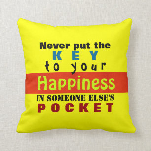 The Key (Indoor or Outdoor) - Throw Pillow