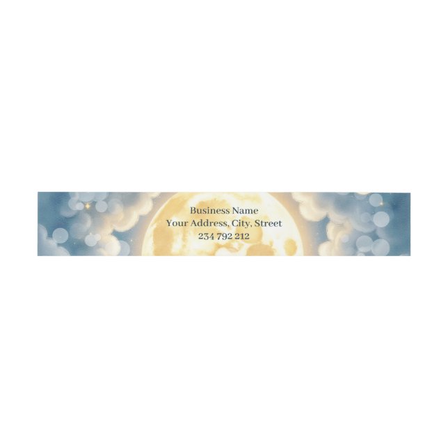 The Key of Eternity – Steampunk Wings  Invitation Belly Band (Flat)