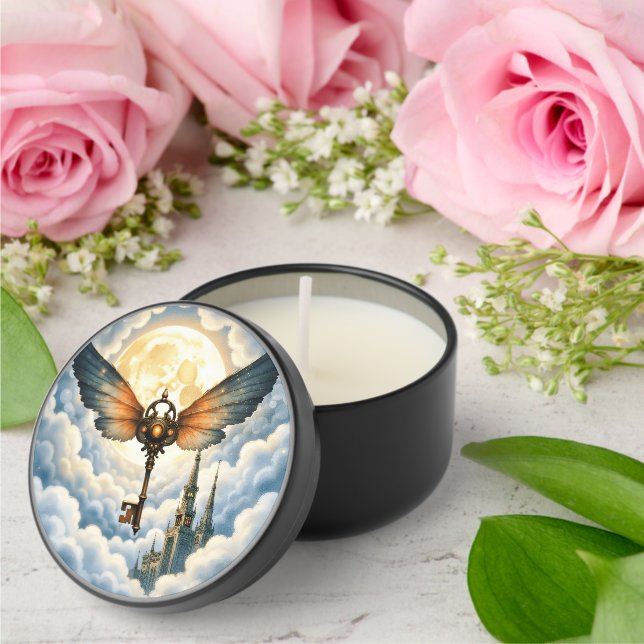 The Key of Eternity – Steampunk Wings  Mini Candle Favors (Insitu (Wedding))