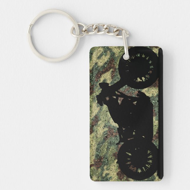 the key of the Motorcycle Keychain (Front)