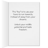 "The Key to Potential" card (Inside (Right))