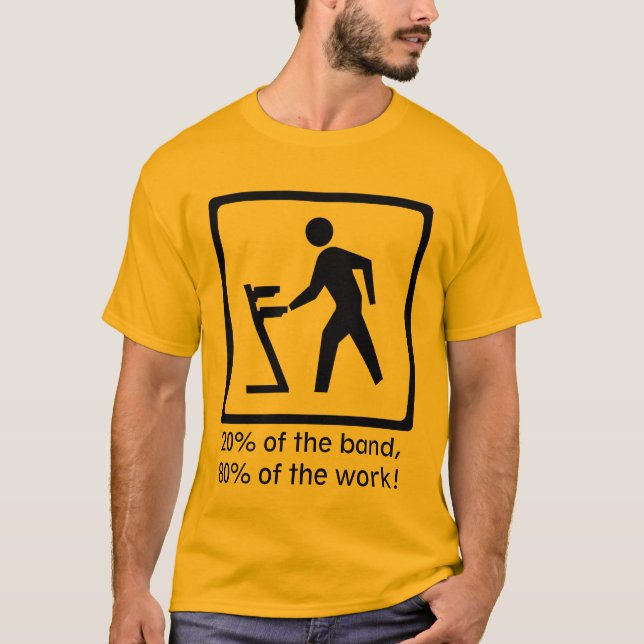 The Keyboard Player T-Shirt (Front)