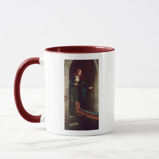 The Keys, c. 1909 by Edmund Blair Leighton Mug (Left)