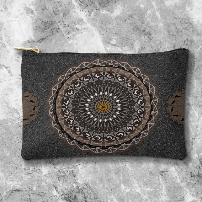 The Khaki Crocodylus Porosus Accessory Pouch (Creator Uploaded)