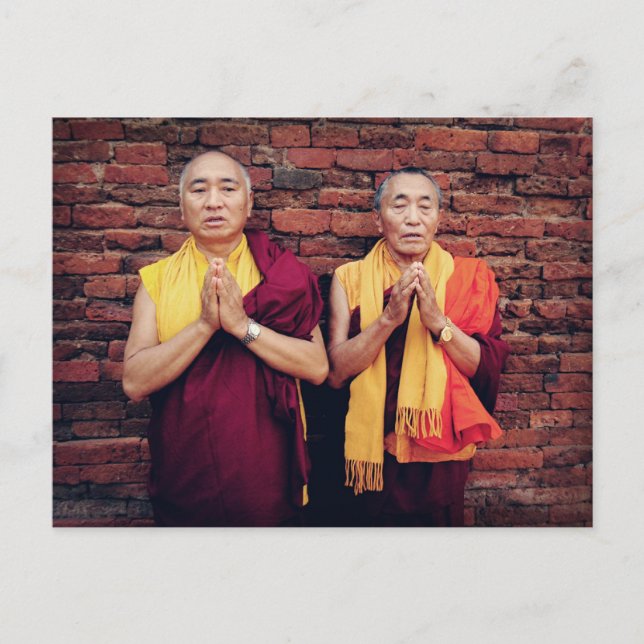 The Khenpo Rinpoches Postcard 1 (Front)