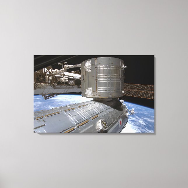 The Kibo Japanese Pressurized Module 2 Canvas Print (Front)