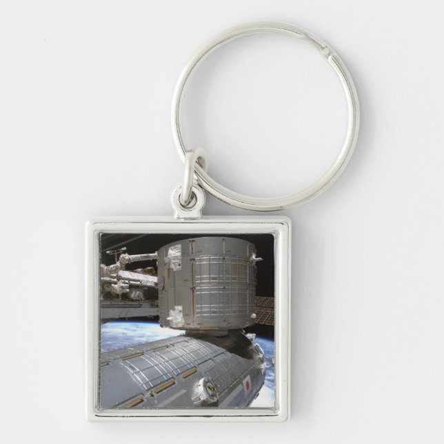 The Kibo Japanese Pressurized Module 2 Keychain (Front)