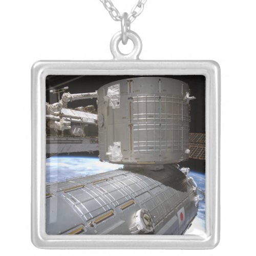 The Kibo Japanese Pressurized Module 2 Silver Plated Necklace