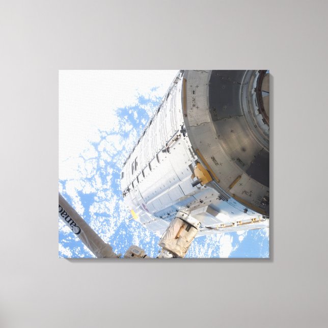 The Kibo Japanese Pressurized Module Canvas Print (Front)