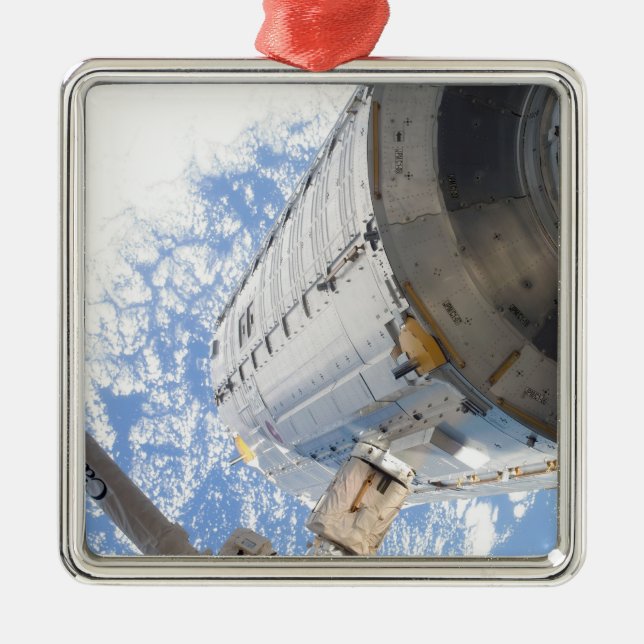 The Kibo Japanese Pressurized Module Metal Ornament (Front)