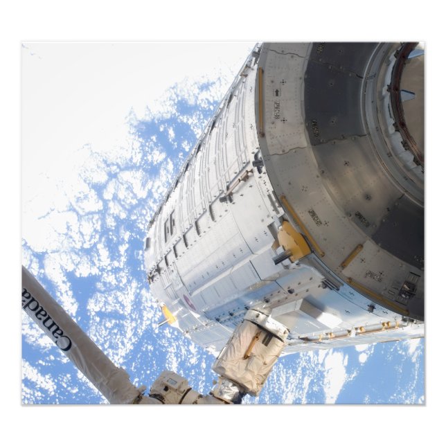 The Kibo Japanese Pressurized Module Photo Print (Front)