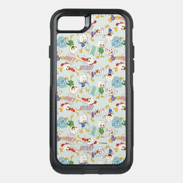 The Kids are Back in Town Pattern Otterbox iPhone Case (Back)