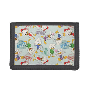 The Kids are Back in Town Pattern Tri-fold Wallet