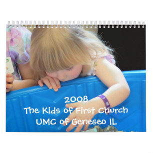 The Kids of First Church Calendar