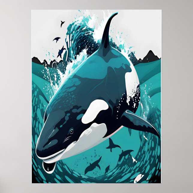 the killer whale poster (Front)