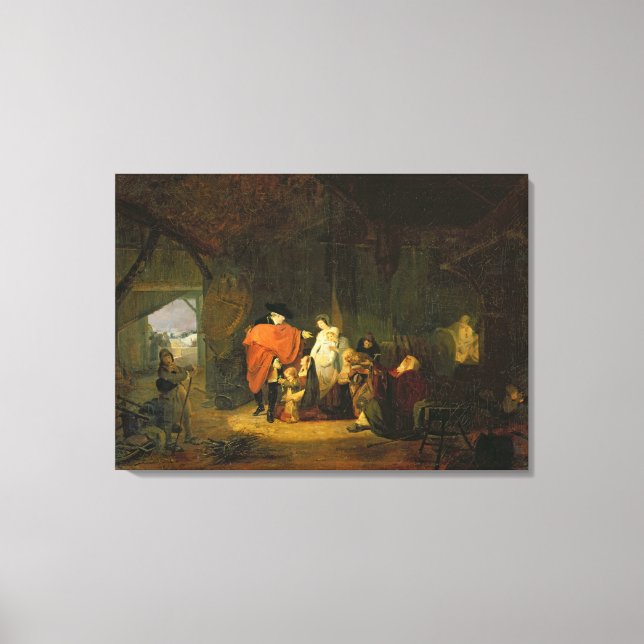 The Kindness of Louis XVI Canvas Print (Front)