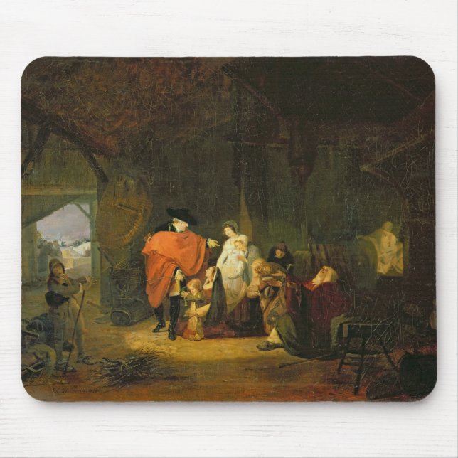 The Kindness of Louis XVI Mouse Pad (Front)
