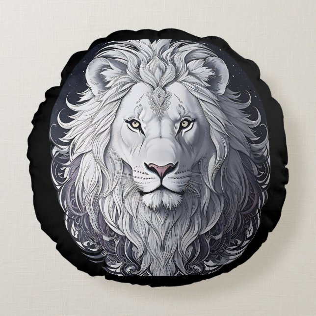 The King 2 Round Pillow (Front)