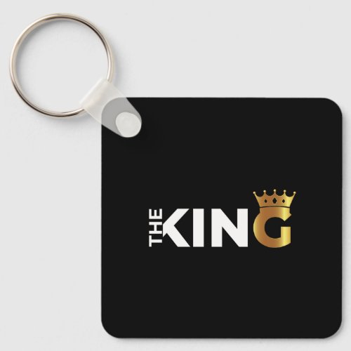 The King Acrylic Keychain