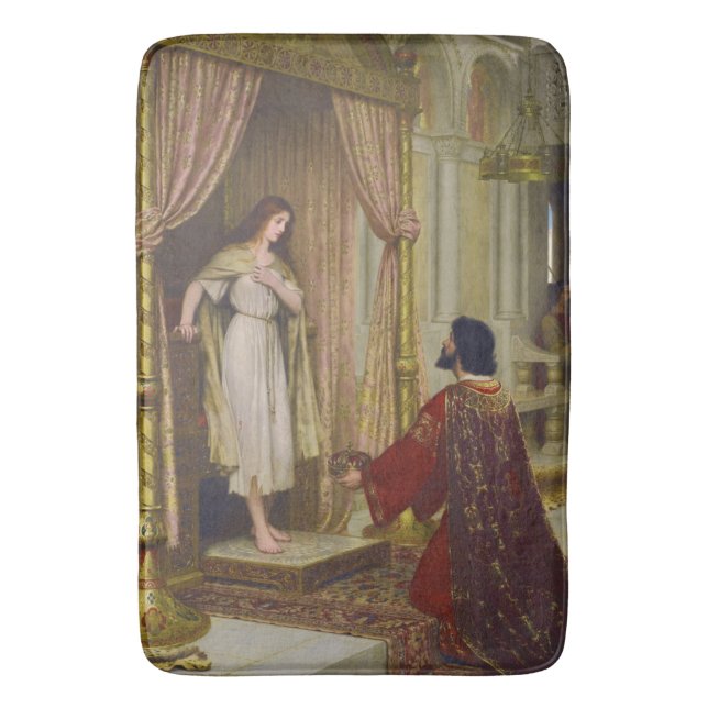 The King and the Beggar Girl Bath Mat (Front Vertical)