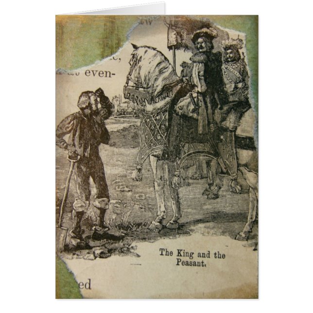 The King And The Peasant Cards (Front)