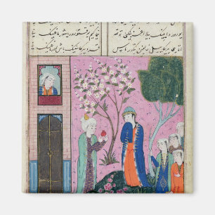 The king bids farewell magnet