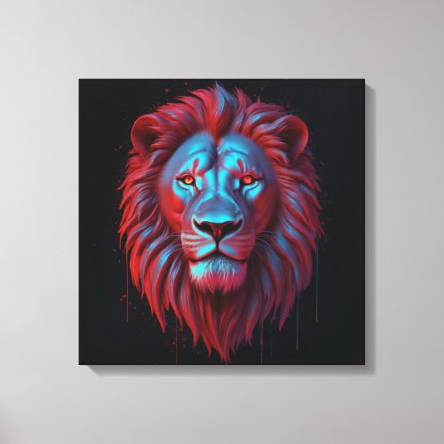 The king  canvas print