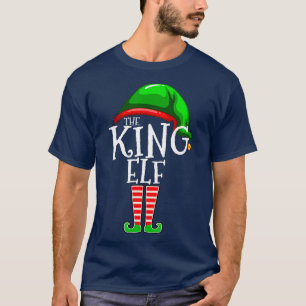 The King Elf Family Matching Group Christmas Gift T-Shirt