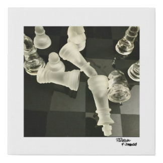 The King Fell Faux Canvas Print