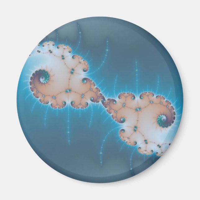 The King - Fractal Magnet (Front)