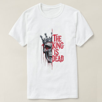 The King is Dead Skull T-Shirt