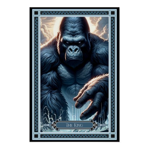 The King Kong Tarot Card Poster