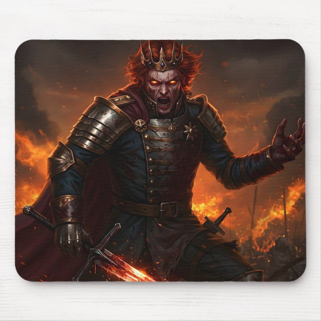 The King of Ashes Mouse Pad (Front)