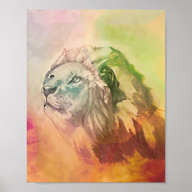 The King of Beasts Print (Front)