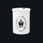 The King of DIY  Black Letters   cliparts Pitcher<br><div class="desc">Illustration of tools and more with a DIY crown. Design on pitcher for DIY Lovers - Perfect for Father's Day or birthday.</div>