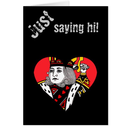 The King of Hearts Cards (Front)