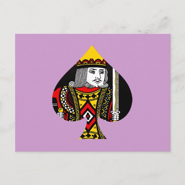 The King of Spades Postcard (Front)