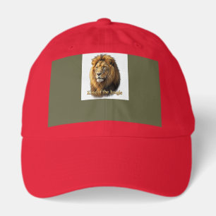 "The King of the Jungle Lion Cap" Hat