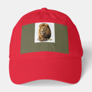 "The King of the Jungle Lion Cap" Hat
