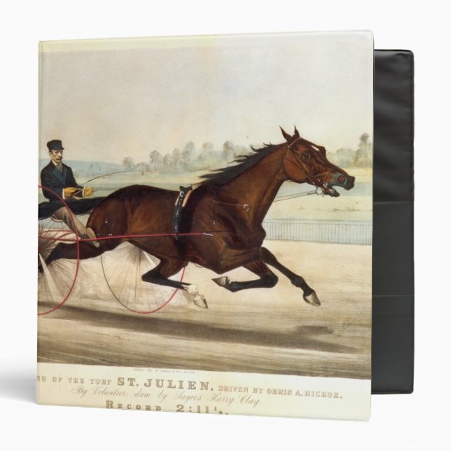 The King of the Turf, 'St. Julien' Binder (Front/Inside)