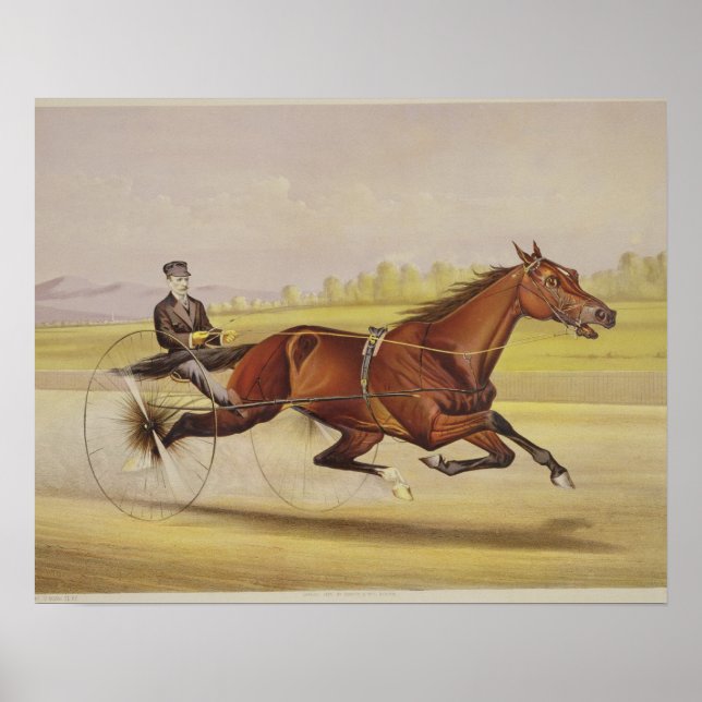 The King of the Turf, 'St. Julien', Driven by Orri Poster (Front)