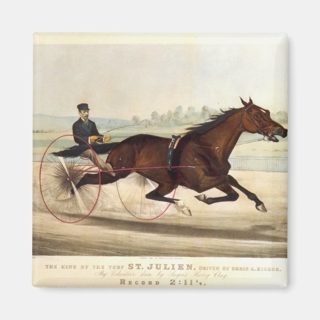 The King of the Turf, 'St. Julien' Magnet (Front)
