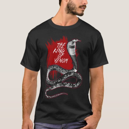 The king of venom dangerous viper T_Shirt