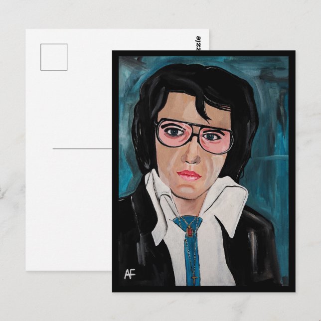 The King Painting by Alfred Fox Collectible Postcard (Front/Back)