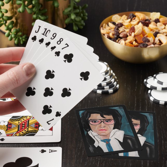 The King Painting by Alfred Fox Poker Cards (In Situ)