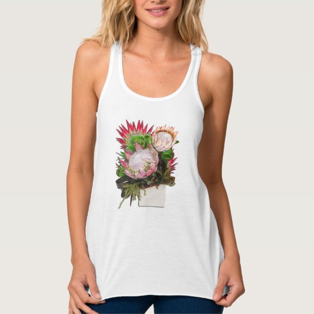 The King Protea Tank Top (Front)