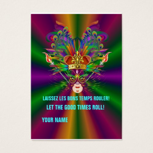 The King Queen Custom Throw Business Cards